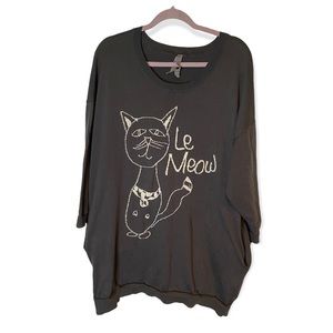 Seven7 melissa McCarthy cat le meow sweater dress